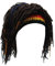 Fcnjsao Lustige Strickmütze Mütze Bartmütze Warme Wintermütze Rastas Perücken Mütze Mit Dreadlocks Für Frauen
