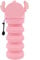 GDFJBG Federmäppchen 2 in 1 aus welchem Silicon,Kawaii Cartoon Stand Up Federmäppchen für Schreibwaren Unisex Kapazität Mäppchen Kosmetiktasche Bleistifttasche Niedliche (Rosa gefaltet)