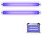 Hiboom Lampadine di ricambio T8 10W per zanzariere elettriche, tubi UV 365 nm compatibili con Aspectek, Liba, Micnaron, Lulu Home, lunghezza 34,3 cm, durata di oltre 3000 ore, confezione da 2