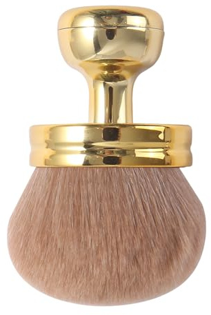 Extra Großer Körper Make-up Pinsel Für Selbstbräuner, Ovaler Selbstbräunungs Applikator, 3 Zoll Breiter, Weiches Synthetikhaar Für Puder, Foundation, Rouge, Bronzer, Körper