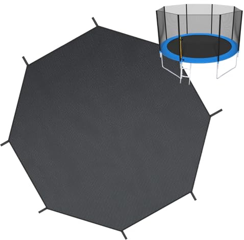 Bâche de protection pour trampoline, accessoire de protection solaire, accessoire de rechange, imperméable, pour haut de trampoline, 240 cm, 300 cm, 360 cm, 430 cm