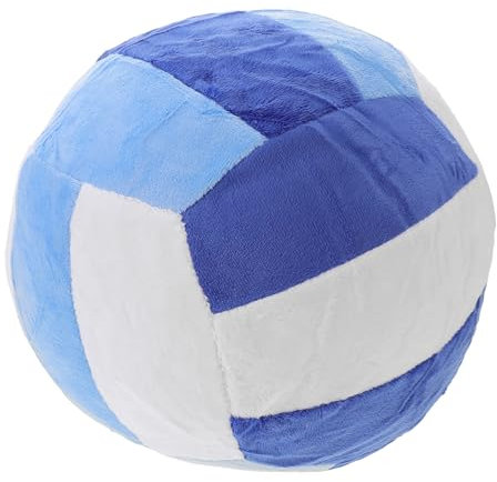 MUCKLILY Simuliertes Volleyballkissen Volleyballdekorationen Volleyball-Kissensport Volleyball-Plüschtiere weiches Plüschkissen Volleyball-Partydekorationen Volleyballzubehör PP Baumwolle