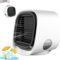 Aira Breeze - Enfriador de aire pequeño Airabreeze para habitaciones, enfriador de aire con refrigeración por agua pequeño, enfriador de aire alimentado por USB, para familia, aire acondicionado