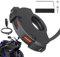 Xijobido Motorrad USB-Ladegerät Wasserdicht - Steckdosen-Ladegerät,Spritzwassergeschützter PD30W USB-Adapteranschluss Für Lenker Smartphone Fahrrad Reisen Motorrad