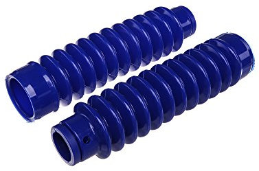 Set: 2 x Faltenbalg für Telegabel in Blau