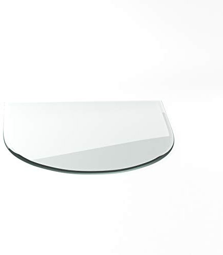 Funkenschutzplatte G1 Zunge ESG 6mm x 1200mmx1000mm mit18mm Facettenschliff Glasplatte Bodenplatte Kaminplatte Funkenschutz Ofenplatte Kaminglas