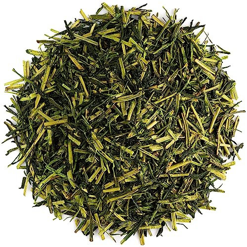 Té Kukicha Twig Japón - Grado Especial Karigane - Bajo En Cafeína - Té Verde Japonés