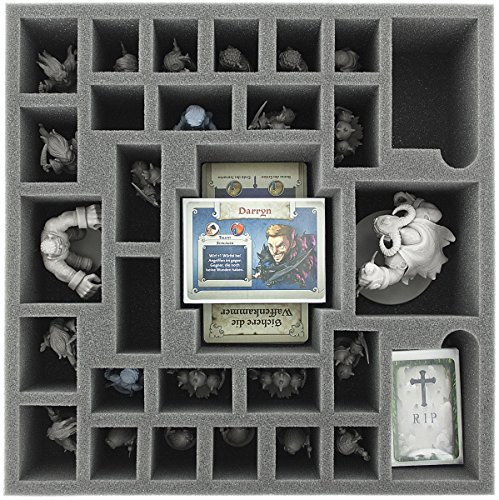 Feldherr AG075AQ06 75 mm Schaumstoffeinlage kompatibel mit Arcadia Quest - Jenseits der Gruft