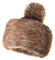Futrzane Classic Bommel Mütze - Fellmütze Damen - Russen Wintermütze aus Pelz (One Size, Braun Classic)
