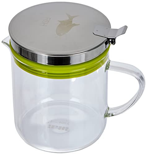 ibili - Aceite reciclador de pez, borosilicato y acero inoxidable, talla única