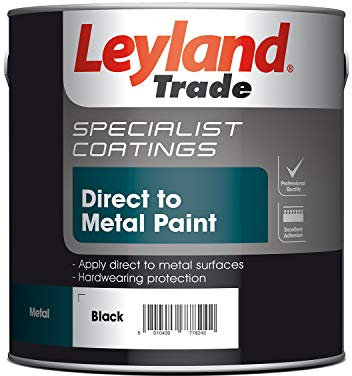 Leyland Speciality Direct To Metal Paint - Black 2.5L
