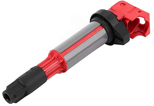 KIMISS Zündspule, Motor Zündspule für 325i 330i 528i 535i M3 E39 E46 E53 E60 E63 B322 X5, UF522 UF515 E534A 12131712223 12137551260 12131712219(Rot)