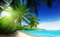 Forwall Fototapete Strand Meer Karibik Natur Insel Paradies Landschaft Wohnzimmer Schlafzimmer Vlies Tapete Wandtapete UV-Beständig Montagefertig (736, V8 (368x254 cm) 4 Bahnen)