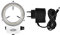 Mikroskop Kamera 144 LED Perlen Lichtquelle Helligkeit Einstellbar Ringlampe(Weiß EU Plug 110-220V)