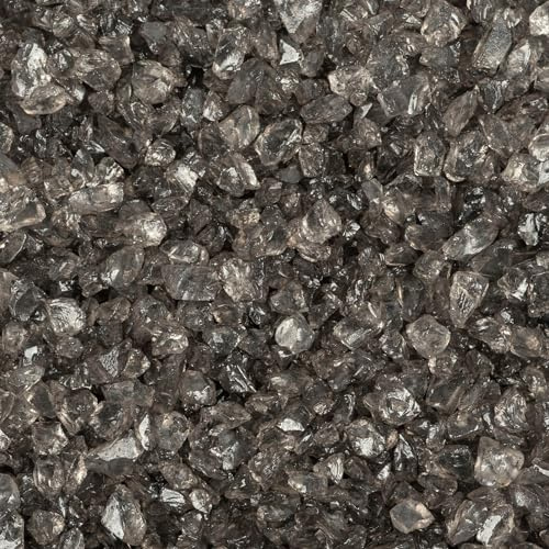 Fuchs seit 1895 Glasgranulat Glassteine 2-4mm 1000g in versch. Farben, Farbe:dunkelgrau