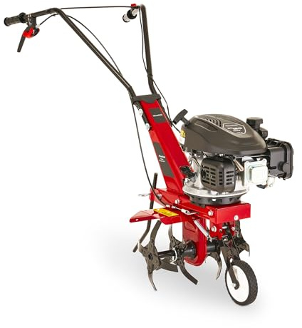 Motozappa Mountfield Manor Compact 36V (Art. 211360043/M20), 36 cm – Ruota Di Trasporto Frontale, Corpo In Acciaio – Ideale Per Orti E Aiuole