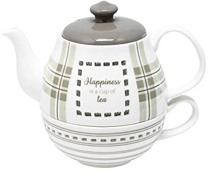 Happiness - Tea for One Set (17 oz Teapot & 8.5 oz Cup)
