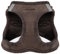 Voyager Step-In Plüsch-Hundegeschirr by Best Pet Supplies - Step-In-Westengeschirr für kleine und mittelgroße Hunde, Weicher Plüsch, Schokolader, Size S - Brust 37-40 cm