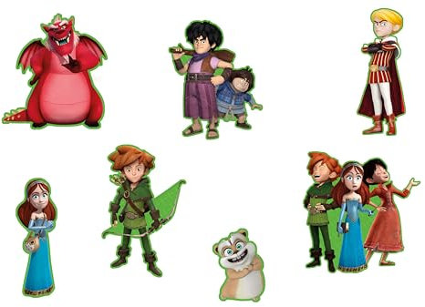 Confettis de Table en Carton Dessin Animé Robin des Bois PtitClown