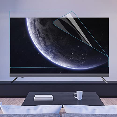 Anti Glare 32-42inch TV Screen Protector Anti Blue Light, Frosted Film Radiation Protection for LCD, LED, OLED, QLED 4K HDTV,Matte-37in(819X460) mm