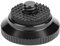 Quick Release Plate,Quick Release Round,Awstroe Quick Release Plate Portable Mini Mini Aluminium Alloy Round Quick Release Plate for Compact Action Tripod Red (Red)