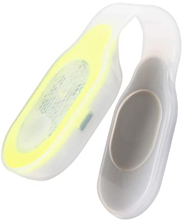 Alonefire PL500 Lampe de Nuit pour Infirmières Lampe de Poche à Pince Rechargeable Magnétique 3 Modes pour Nuit Infirmière de Nuit, Chemise avec Porte-clés Lumineux, Batterie Intégrée(Jaune_Chaude)