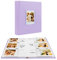 180 Taschen Fotoalbum für Fujifilm Instax Mini 12 11 40 9 99 8 Evo Kamera, Für Polaroid Kamera, Frontfenster, Fotobuch mit Schreibfläche für Polaroid 3 Zoll Instant Film, K-pop Fotokarten (Lila)