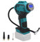 Compressore auto a batteria per Makita da 18 V, compressore a batteria, senza fili, per biciclette/auto/palla, 160 PSI spegnimento automatico lampada a LED (consegna senza batteria e senza caricatore)