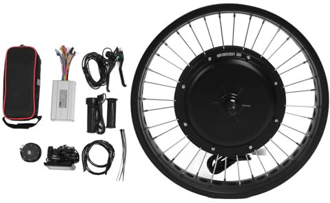 Alomejor 48V 1000W Elektrofahrrad-Umrüstsatz, Vorderradantriebsmotor, Einfache Installation, Farbbildschirm, Geräusche, Fahrradnabenmotor-Umrüstsatz