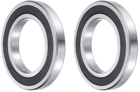 QUARKZMAN 2 Stück 16009-2RS Doppelt abgedichtete Rillenkugellager 45x75x10mm Doppelt gummierte abgedichtete Kugellager Z3 Rillenkugellager