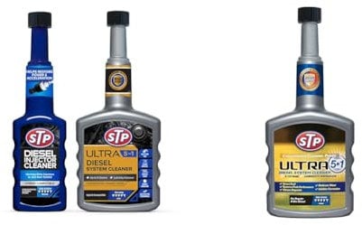 STP Diesel Fuel Additive Twin Pack & Ultra 5 in 1 Diesel Fuel System Cleaner 400ml, Restores Power and Protects your Engine