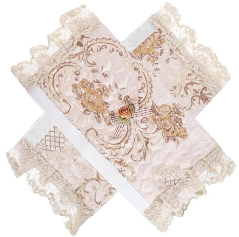 RORPOIR Fridge Accessories Handle Cover for Refrigerator Kitchen Appliance Handle Covers Embroidery Drawer Pink Kitchen Decor Random Style