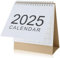 Ouligay Mini Tischkalender 2025 Klein Stehkalender 2025 Tischkalender zum Aufstellen Mini Kalender 2025 tischkalender Kleiner Monatskalender 2025 Familienkalender Mini Desk Calendar