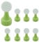 JIALWSJWAN 8 Pack Watering Tops for Plastic Bottles Mini Hand Bottle Top Waterers Portable Watering Sprinkler Heads for Plant Flower Gardening