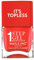 Nails Inc Topless Jennifer (Korallen-rot) – Gel-Nagellack ohne UV – 1-Schritt-Maniküre mit ca. 8 Tagen Halt – Schnelltrocknend, vegan & 21-free – Für Kinder & Erwachsene – ohne Base Coat & Top Coat