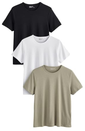 NEXT Damen Everyday T-Shirts im 3er-Pack