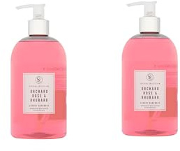 Bizzal Sainsbury's Special Collection Orchard Rose & Rhubarb Luxury Hand Wash, Pink, 500ml Pack of 2