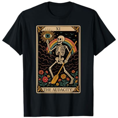 The Audacity Tarot Card Skeleton Art Gifts