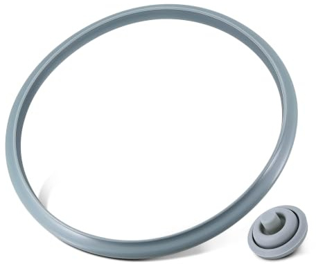 Dichtungsring für WMF Perfect Schnellkochtopf Ersatzteile - 22cm Dichtungsringe und Dichtung für Silit Sicomatic, für WMF Perfect Pro/Plus/Ultra 3L 4,5L 6,5L 8,5L Dampfkochtopf Pressure Cooker, Gummi