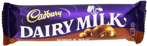 Cadbury Whole Nut, 1.73-Ounce Bars (Pack of 12