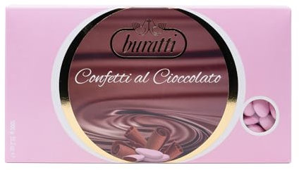 Buratti Confetti Cioccolato Rosa - 1 kg