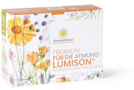 SonnenMoor LUMISON - Freiraum für die Atmung flüssiger Kräuterextrakt zum Einnehmen für die Lunge (3x100ml)