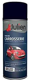 Julien Peinture Aérosol Relooking pour Carrosserie - Voitures et 2 roues - Bleu Foncé 37050 400ml
