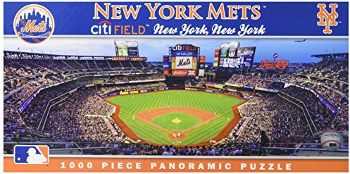 MasterPieces 91340: New York Mets 1000pc Panoramic Puzzle