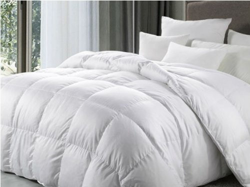 Extra Filling WINTER EXTRA WARM Luxury 40% Down Double Bed Size 15 Tog Goose Feather and Down Duvet By Viceroybedding
