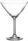 Juego 6 Copas de Martini en Cristal de Bohemia Titanium 280 ml