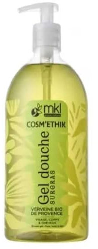 MKL Green Nature Cosm'Ethik Gel Douche Verveine de Provence 1 Litre