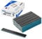 Stix 50x Klebegewichte Schwarz mit Abrisskante 12x5g Auswuchtgewichte Kleberiegel Alufelgen
