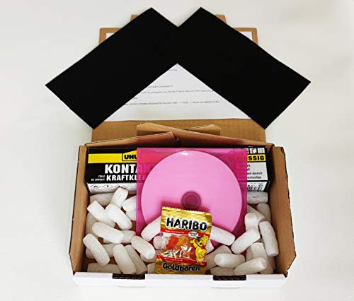 Für alle Peugeot Cabrio Verdeck Reparatur Set mit 2 zuschneidbaren Flicken a´ca. 17cm X 10cm inkl. Kleber und Anwendungs + Pflegeanleitung auf CD