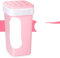 9 / 12L poubelle en plastique sac de changement automatique seau de rangement des ordures sac de pompage créatif cuisine salle de bain papier toilette panier-rouge